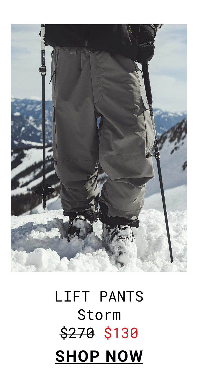 Men's Lift Pants- Storm
