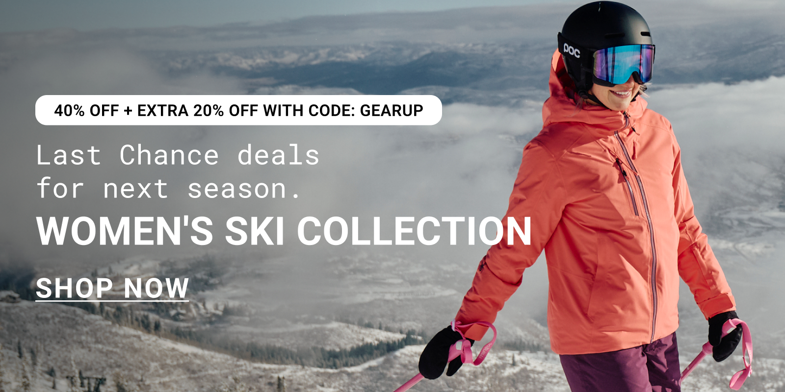 Savings for the next lift. Women's Ski Collection