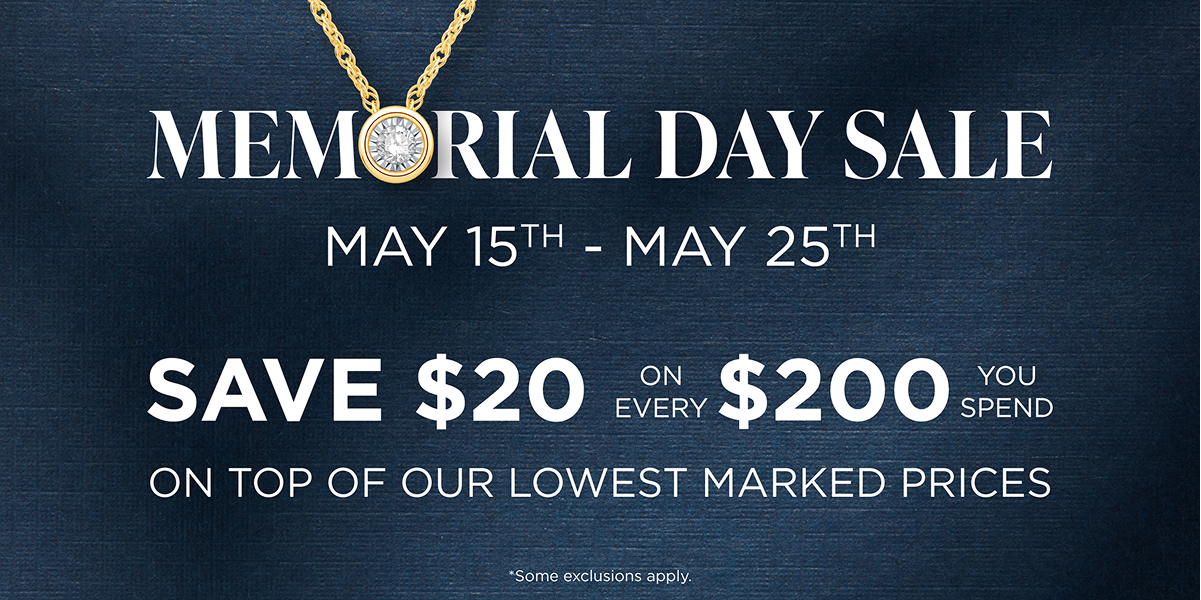 Memorial Day Sale