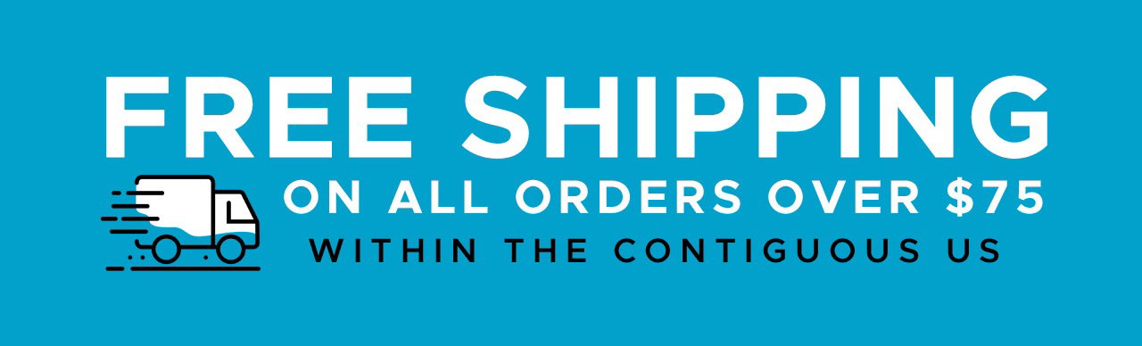 Enjoy free shipping everyday on orders over $75 in the contiguous US.