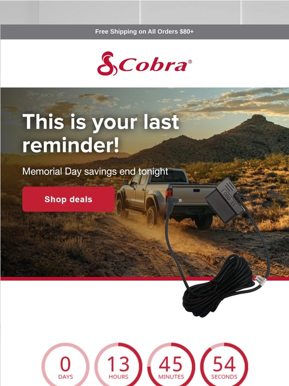 Free Memorial Day add-on. Ending tonight.