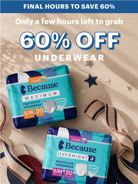 Final Hours: 60% OFF!