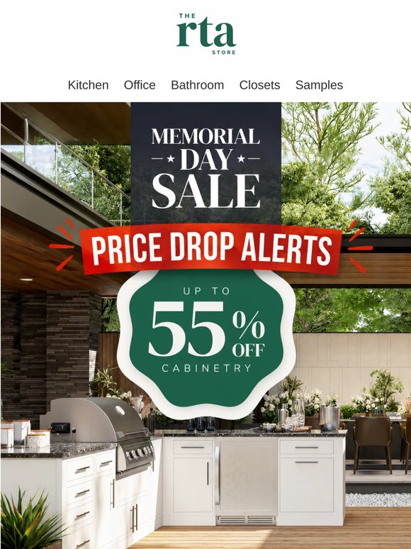 PRICE DROP ALERT: These 4 Cabinet Collections Just Dropped Further in Price!