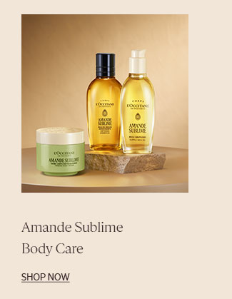 AMANDE SUBLIME BODY CARE | SHOP NOW