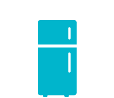 Top mount fridge