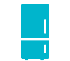 Bottom mount fridge