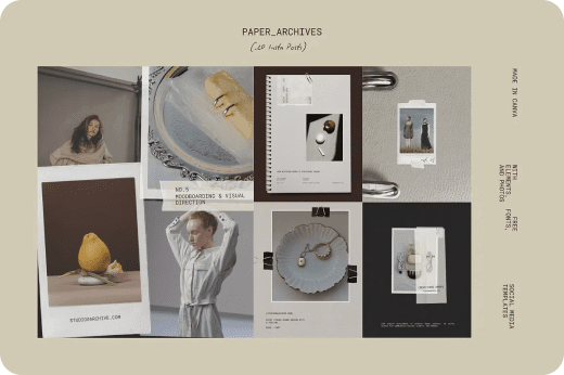 Paper Archives Template