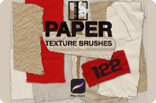 Paper Texture Brushes