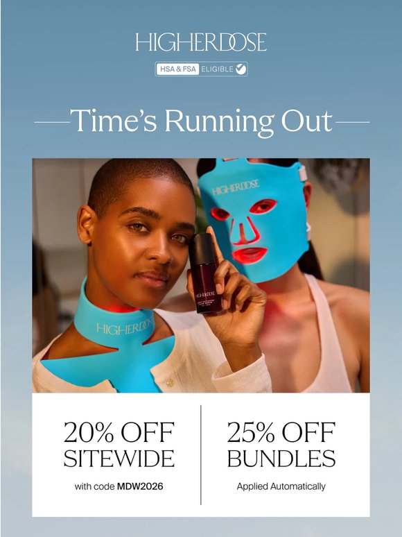 Best sellers are 20% off – but not for much longer