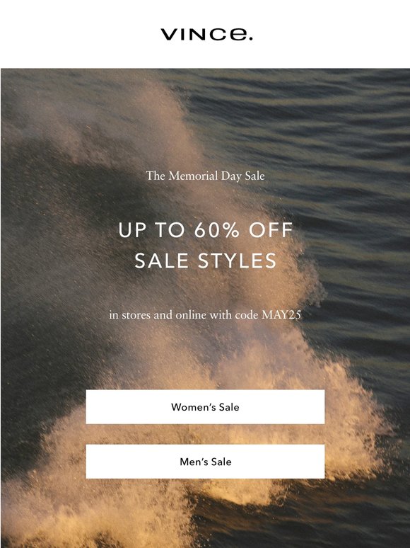Last Day: Up To 60% Off Sale