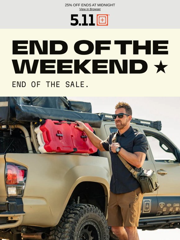 Re: 25% off ends tonight