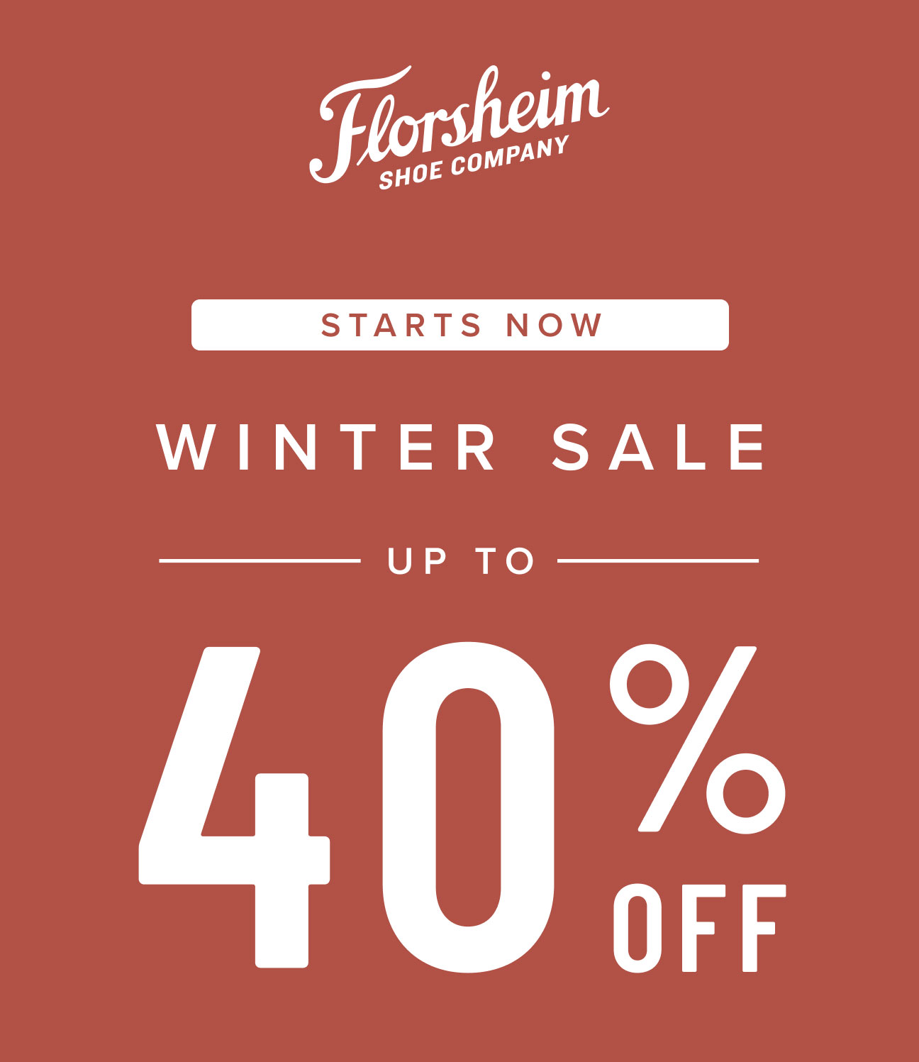 Winter Sale Up to 40% Off. Display images to learn more.