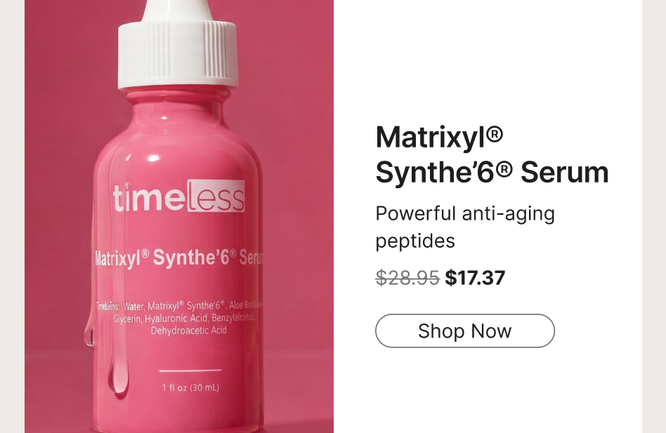 matrixyl® synthe’6® serum powerful anti-aging peptide