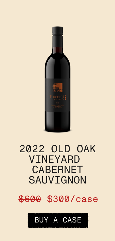Buy 12 Bottles of 'Old Oak Vineyard’ Cabernet Sauvignon