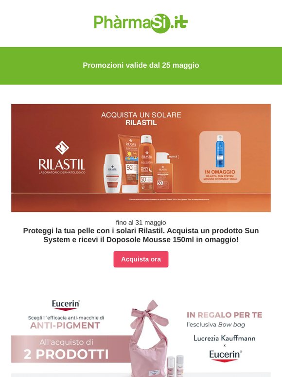 🎁💚Promo da non perdere: regali esclusivi e skincare al top!