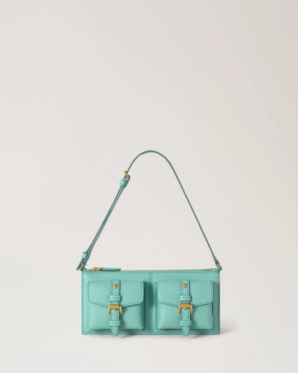 Mini Roxanne Shoulder Bag in Marina Blue