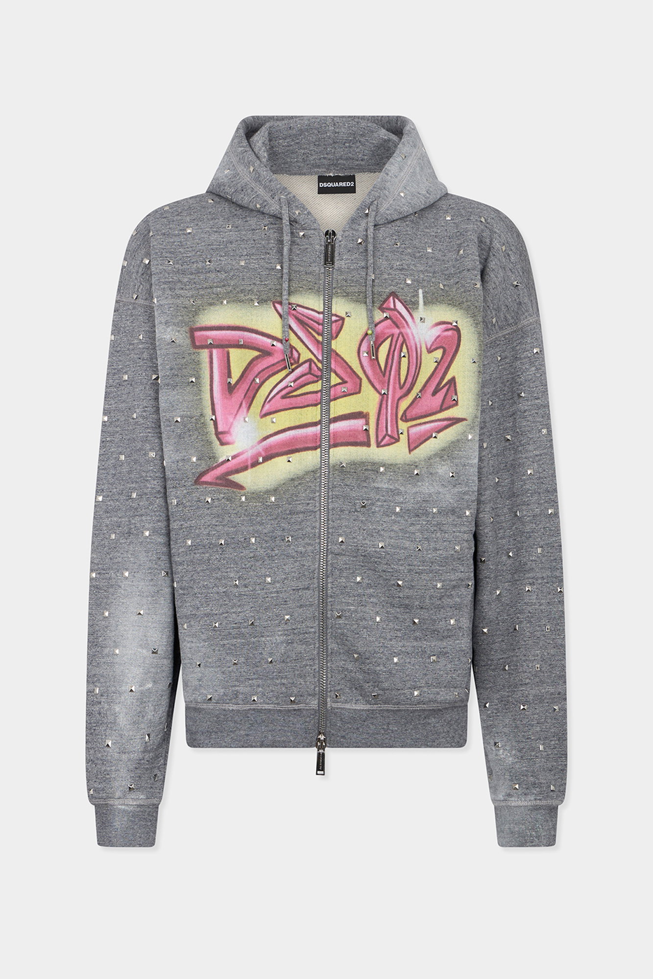 Rebel Tags Loose Fit Hoodie