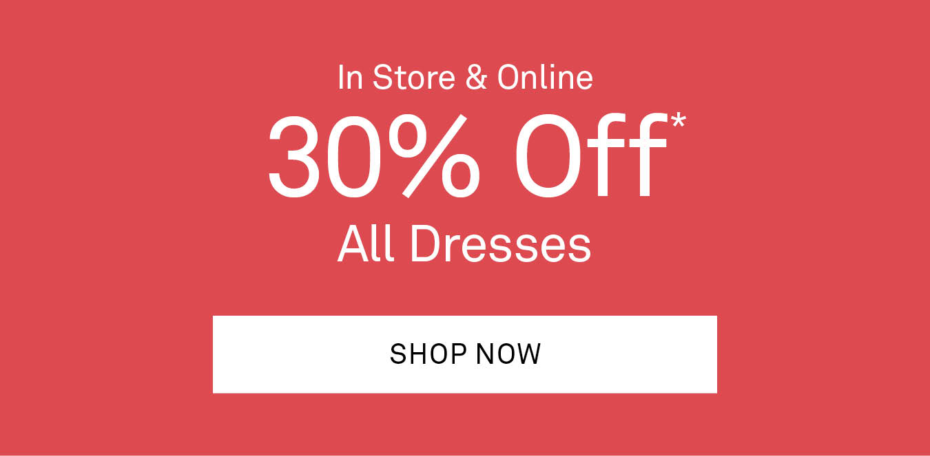 30% Off Dresses