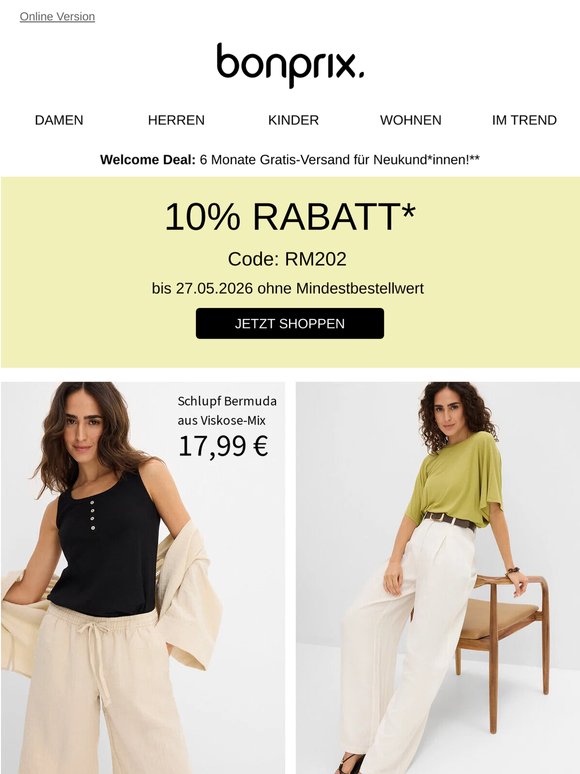 Heute mit -10% shoppen 😍