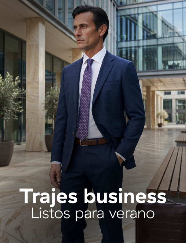 Trajes business Listos para verano