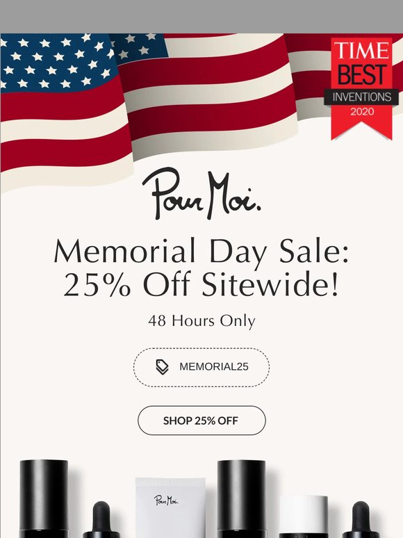 Memorial Day Flash Sale!