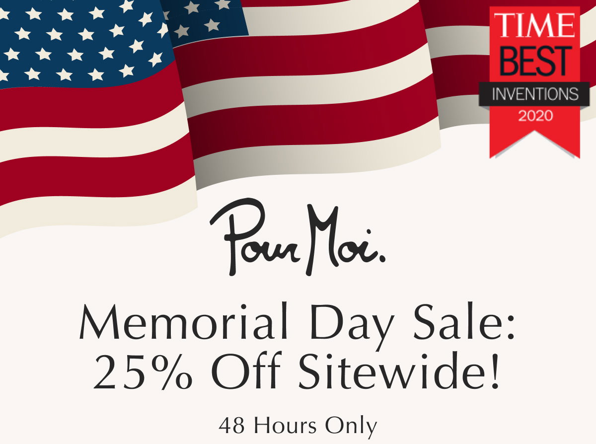Memorial Day Sale: 25% Off Sitewide!