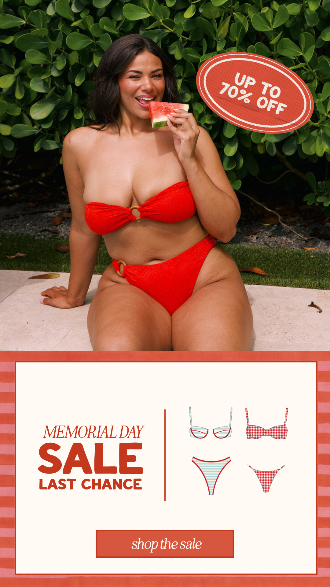 Memorial Day Sale Just Got Better - Up to 70% off