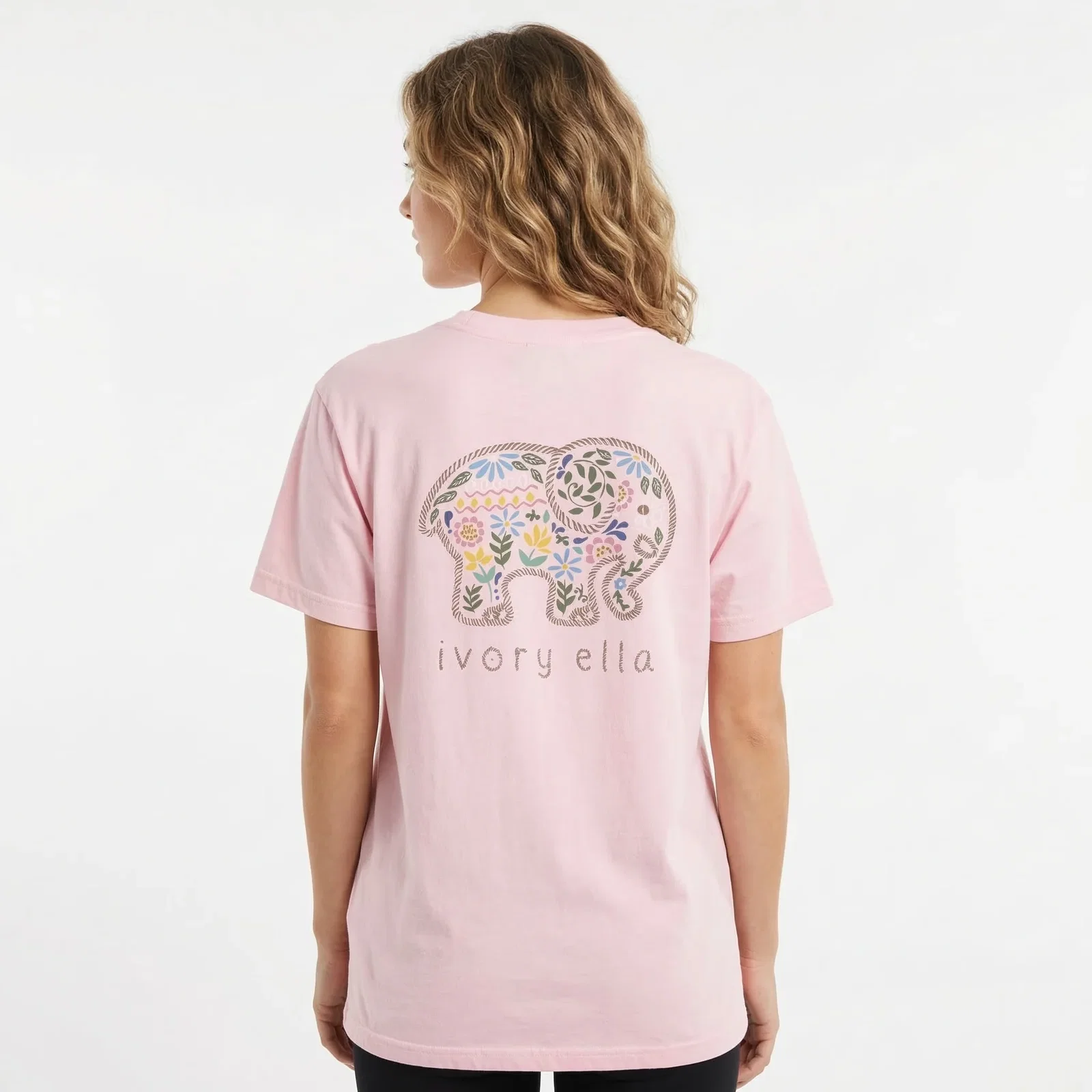 Image of Boho Florals Unisex Heavyweight T-shirt