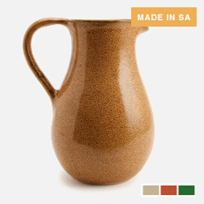 Mervyn Gers Glazed Stoneware Serving Jug, 1.7L