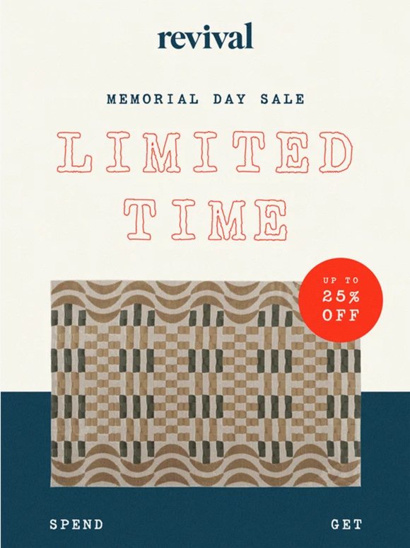 [Don't Miss This] Save up to 25%