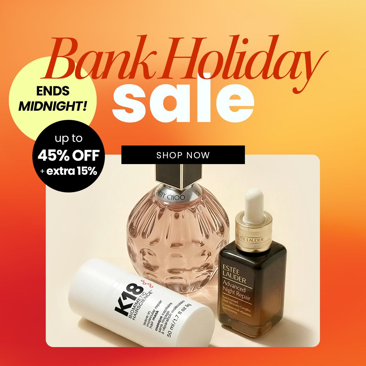 Up to 45% + Up To Extra 15% | Code: SAVE