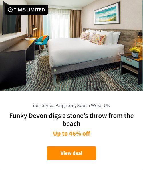 Funky Devon digs a stone%27s throw from the beach