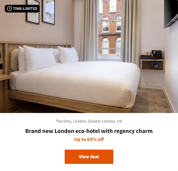 Brand new London eco-hotel with regency charm