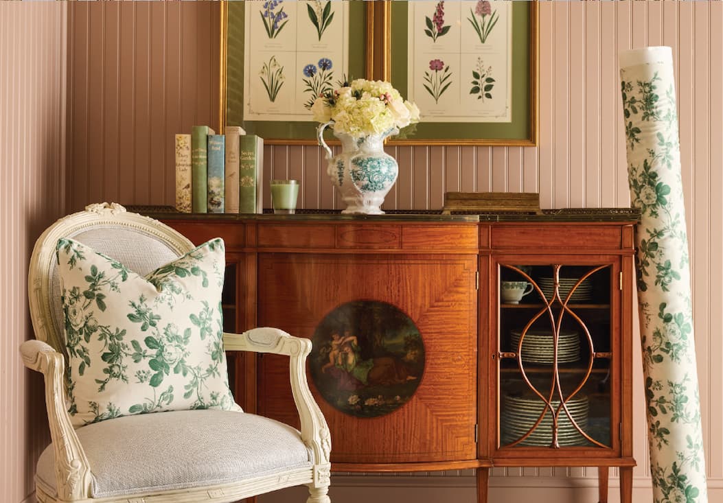 Styled image of Caitlin Wilson Design products. 