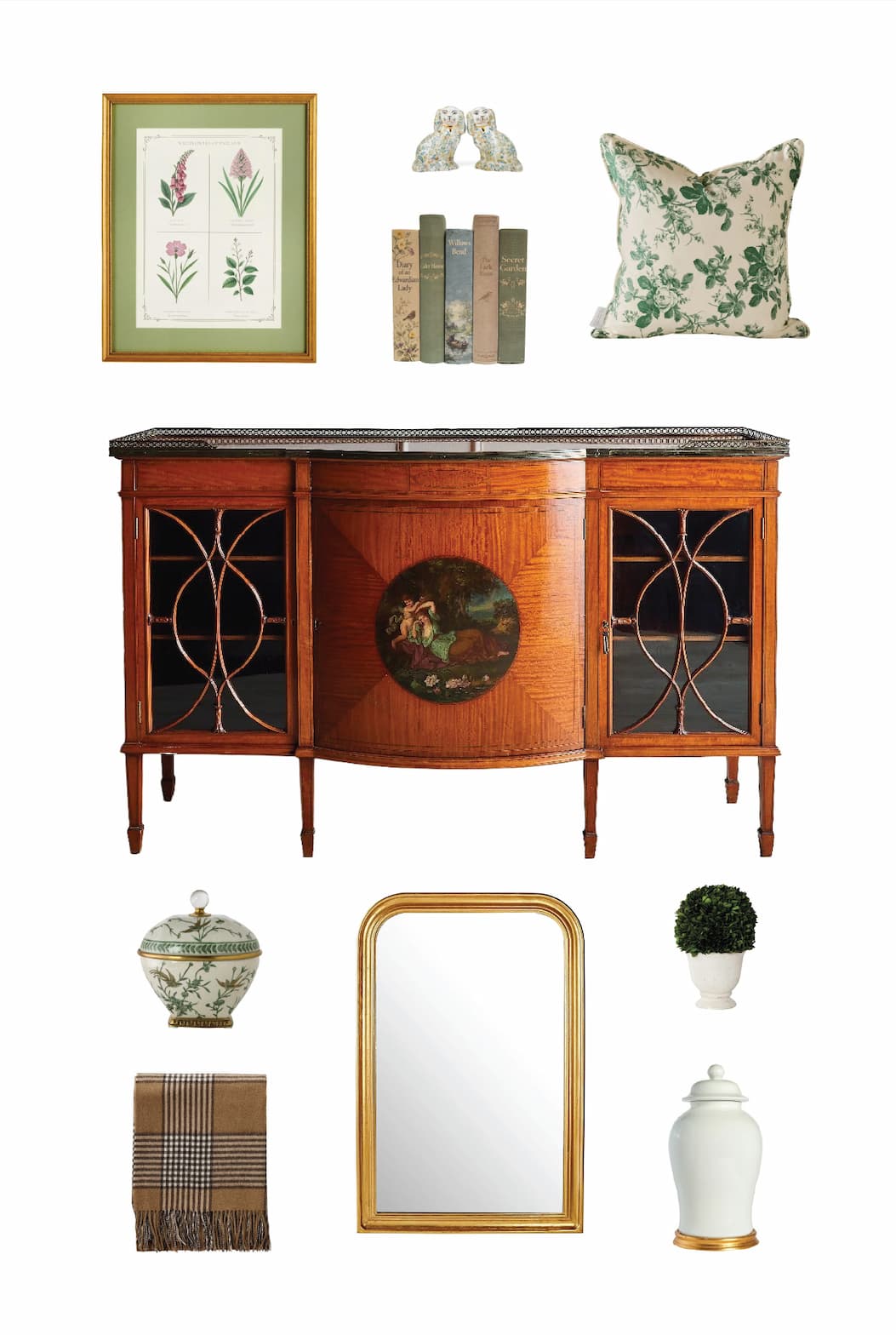 Caitlin Wilson Design products in a collage. 
