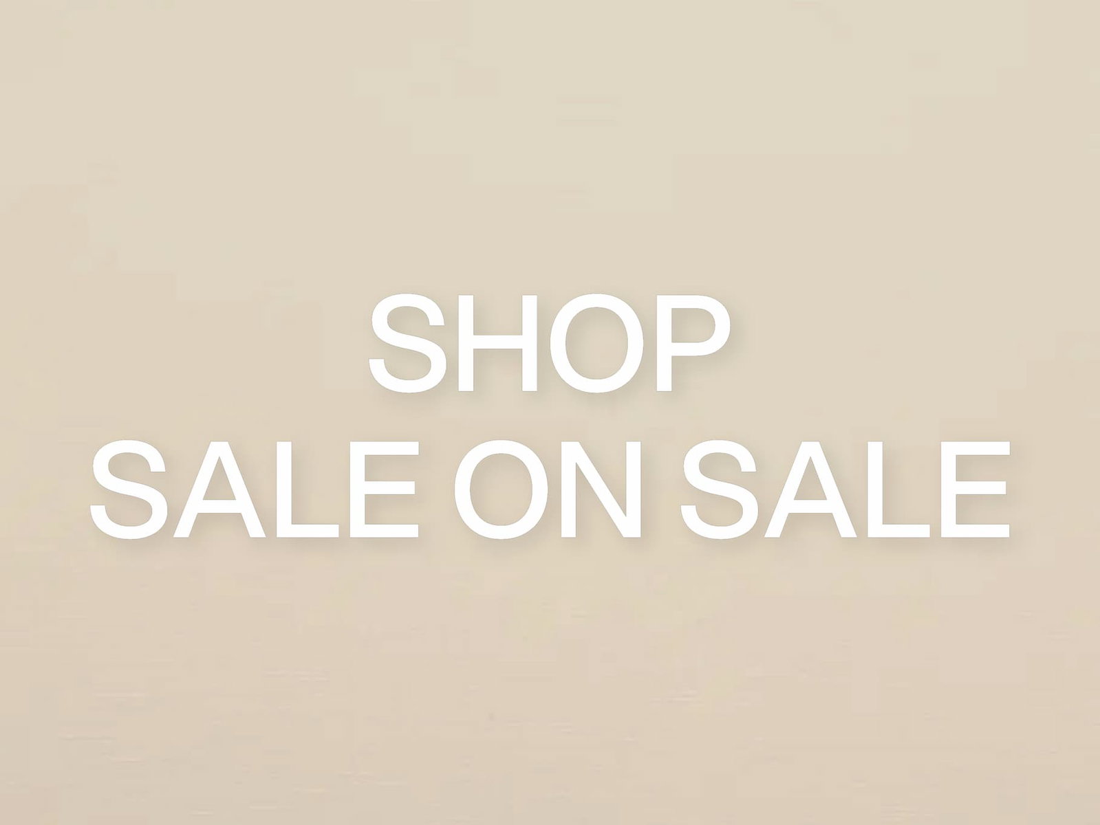 shop sale on sale