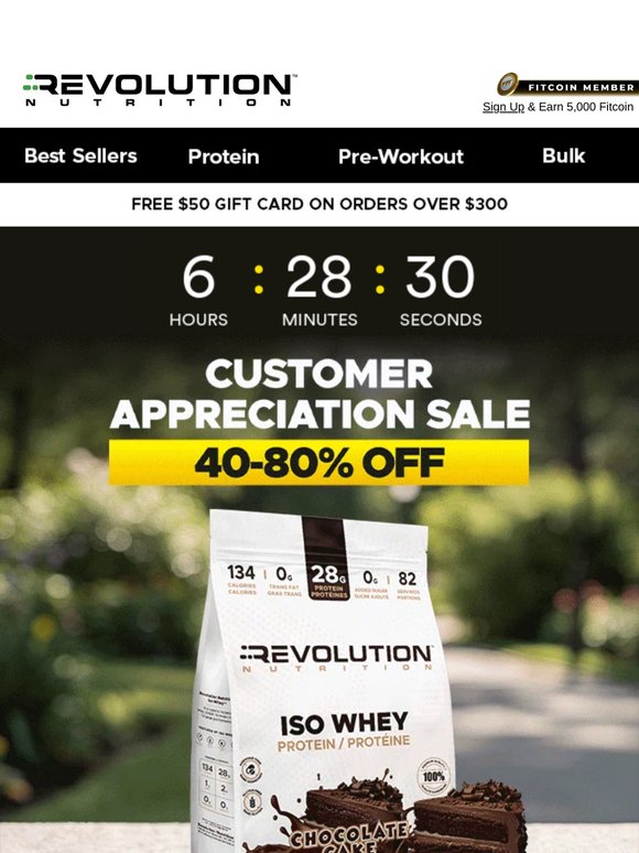 Final 6 Hours 🚨 Customer Appreciation Deals Won’t Wait