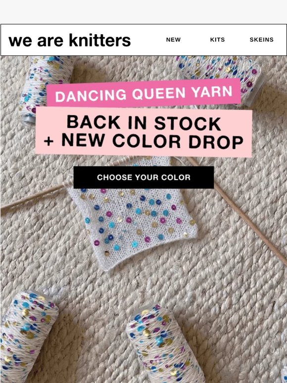 LIVE NOW: The Dancing Queen Yarn is BACK 🥳