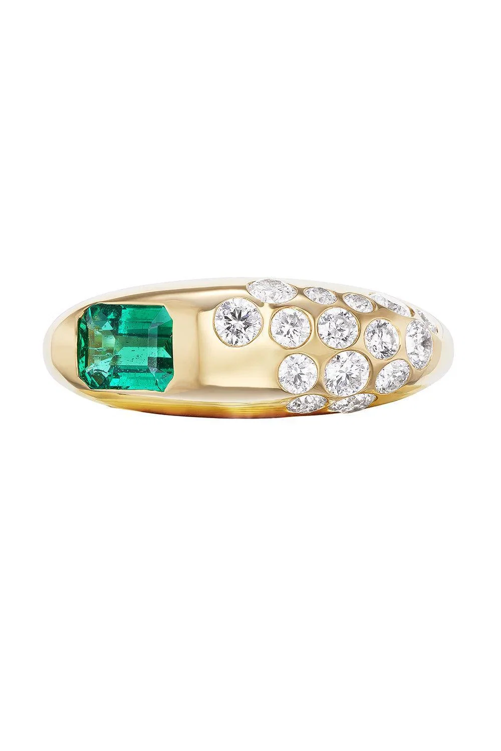 Image of emerald dowry ring