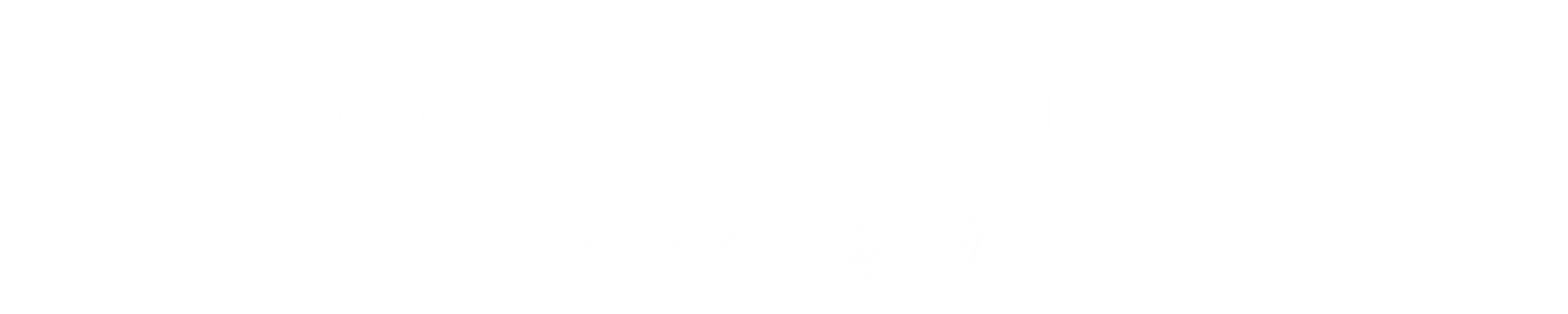 an image of a black and white photo of a black and white text that reads monday muse