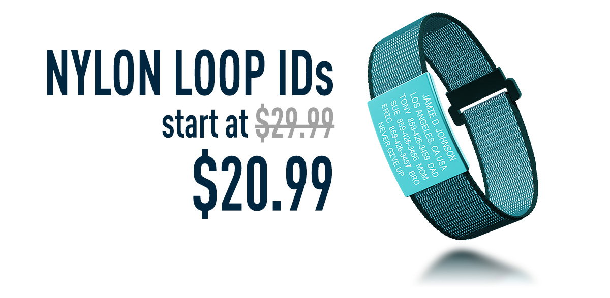 Save 30% on Nylon Loop IDs!