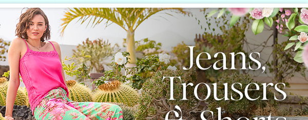 Jeans, Trousers & Shorts - Shop Now