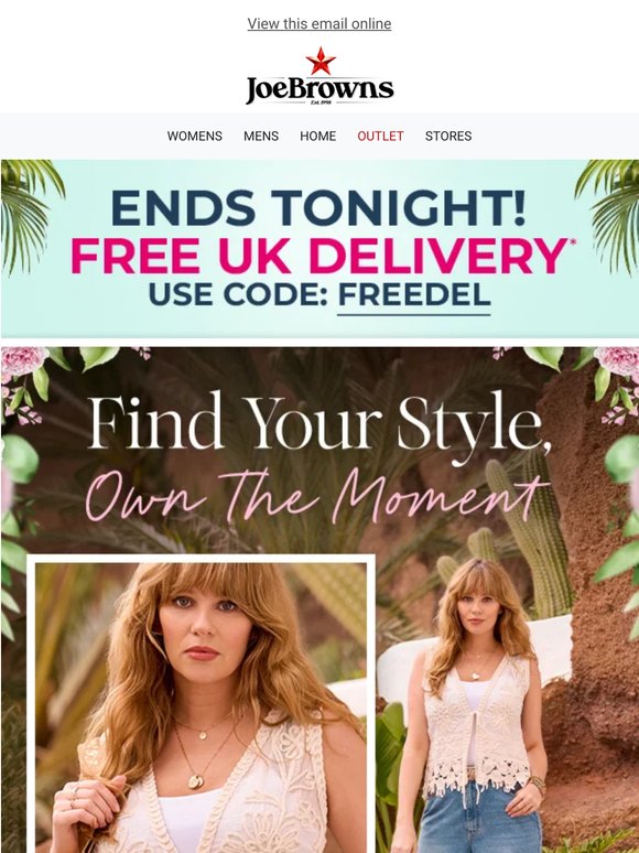 LAST CHANCE For FREE Delivery 😆