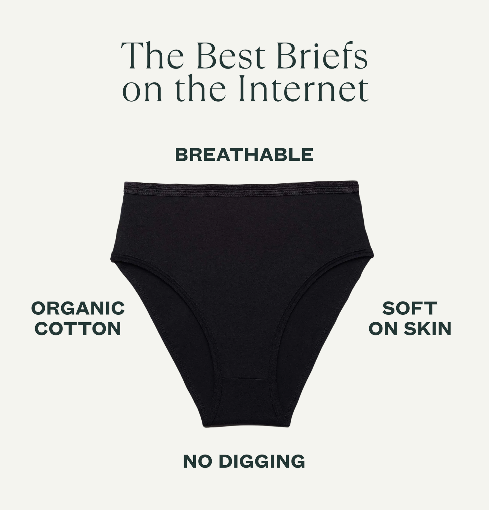 Breathable, Organic Cotton, No Digging, Soft On Skin