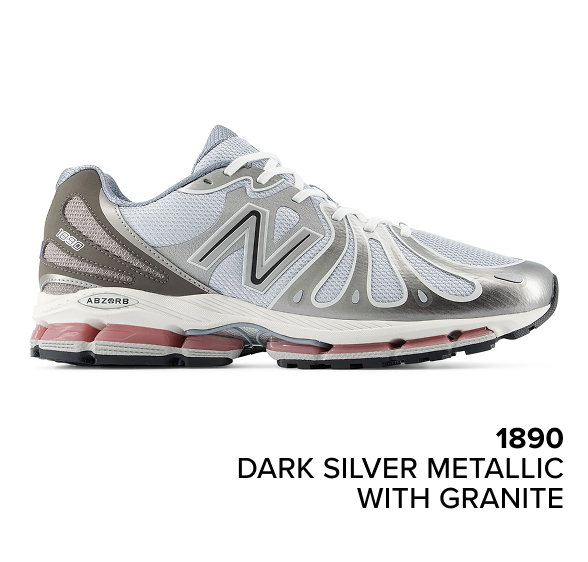ABZORB 1890 DARK SILVER METALLIC with GRANITE