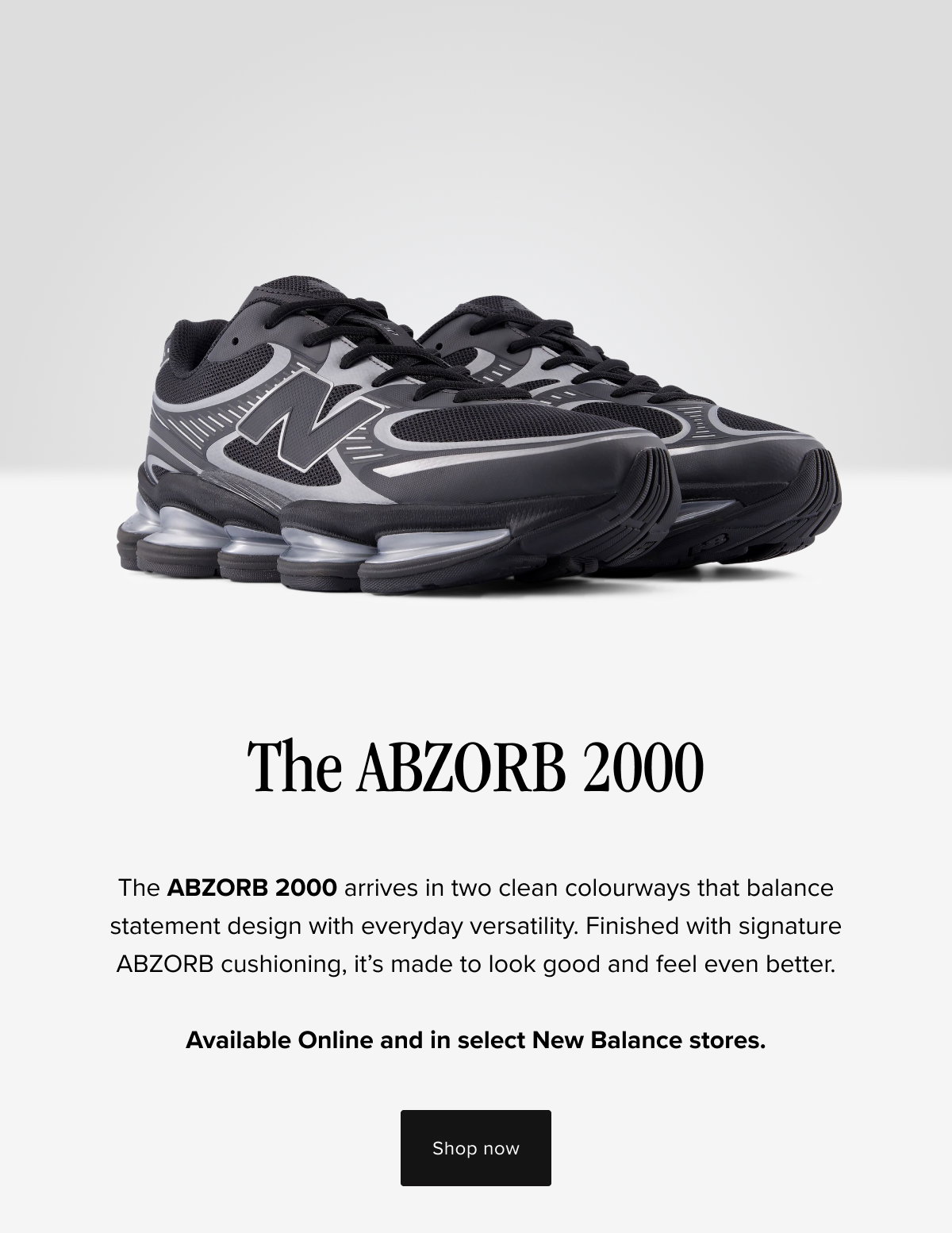 Hero GIF of new ABZORB 2000s