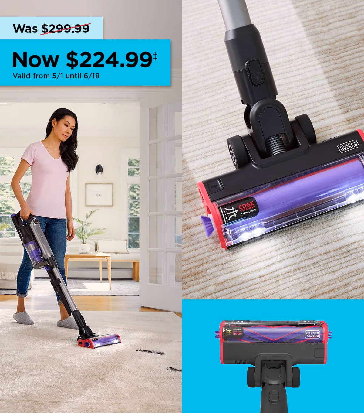 BLACK+DECKER® SUMMITSERIES™ Select Cordless Stick Vacuum