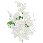 Image of O'Creme Plumeria Gumpaste Flowers