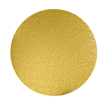 Image of O'Creme Round Gold Cake Drum Board, 12"