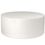Image of O'Creme Round Polystyrene Cake Dummy, 4 Inch High